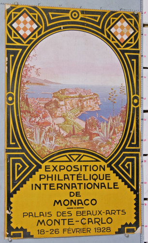 Affiche ancienne exposition - affiche,