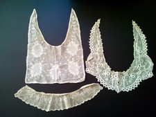 3 COL DENTELLE BRODERIE LE