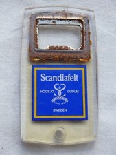 objet publicitaire de bar Décapsuleur suédois forme rectangulaire Scandiafelt