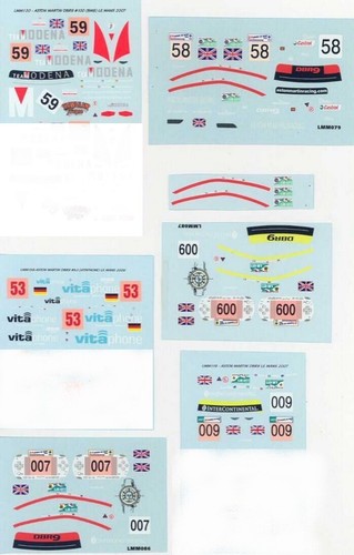 Lot decals aston martin - decals,