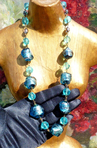 Ancien collier fantaisie - ancien,