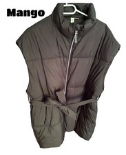 Doudoune sans manche Mango noir Small
