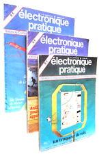 ELECTRONIQUE PRATIQUE LOT DE 3 ANCIENNES REVUES