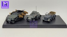 COFFRET 3 VEHICULES MILITAIRES ALLEMANDS 1944 IXO ATLAS 1/43ème