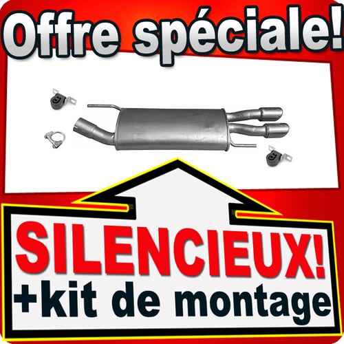 Silencieux arriere pour - arriere, vw