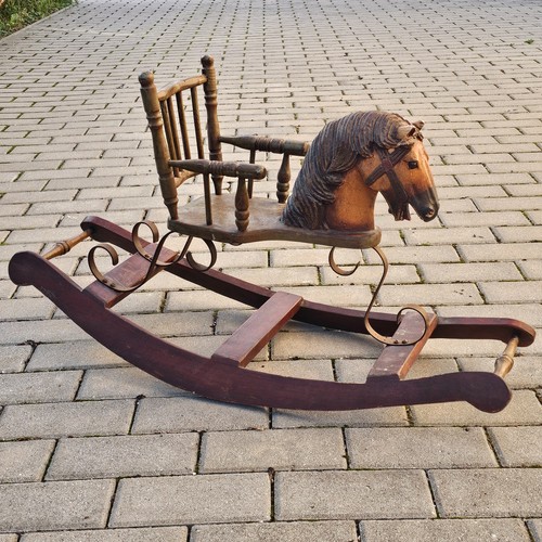 Ancien cheval bois - bois,