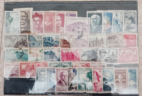 Lot timbres français - lot, de
