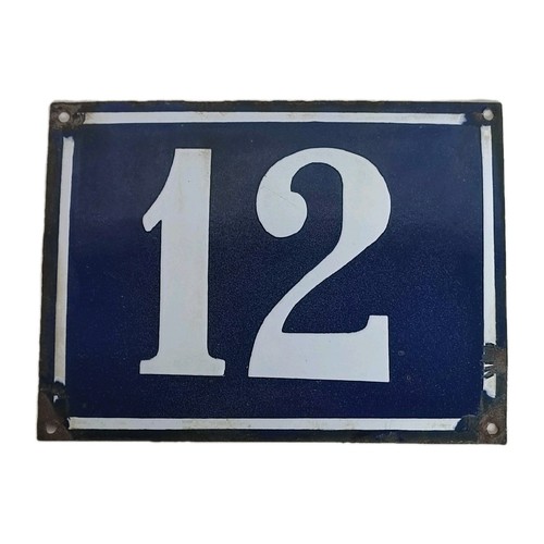 Ancienne plaque émaillée - ancienne,
