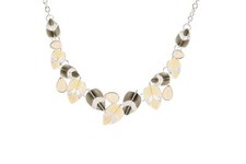 Collier fantaisie argenté