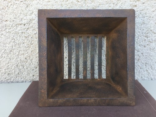Ancienne grille fonte - ancienne, en