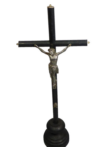 Ancien autel crucifix - ancien,