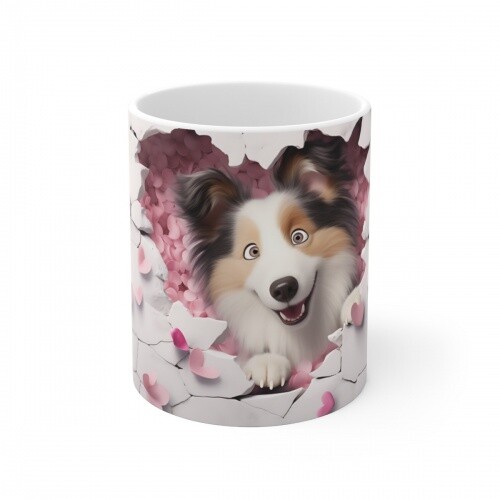 Mug chien berger - mug, des