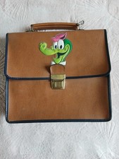 Ancien Cartable Ecolier Wallygator