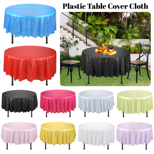 Nappe ronde jetable pvc - nappe,