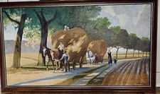 Tableau Vintage Charette À