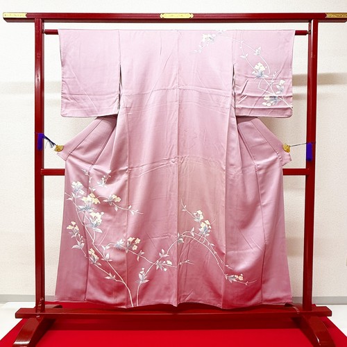 Kimono japonais houmongi - kimono,