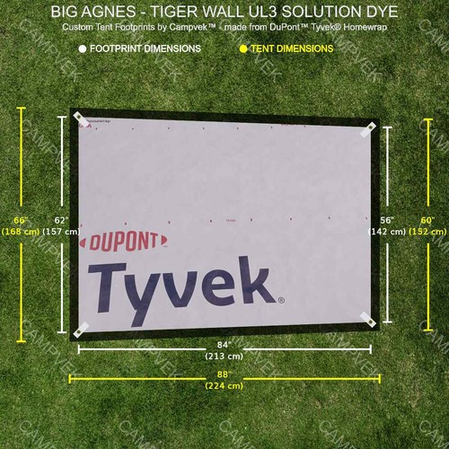 Tyvek footprint for - footprint, the