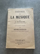 théorie de la musique par A.Danhauser revue et corrigée par henry rabaud,occas