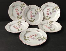 6 ASSIETTE PLATE FAIENCE KG