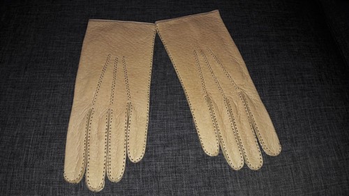 Gants cuir pecari taille - gants,