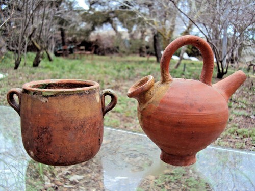 Poteries dînette terre - terre, cuite