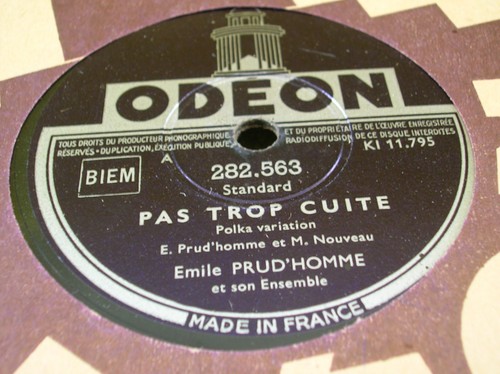 Trs rpm emile prud homme - 78, prud'homme