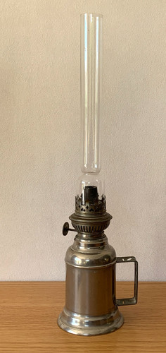 Lampe pétrole vintage - pétrole,