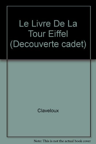 Livre tour eiffel - tour,