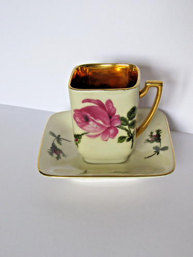 Ancienne tasse café sous - tasse, +