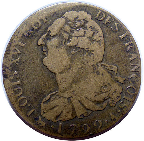 Louis xvi sols 1792 paris - xvi, 2
