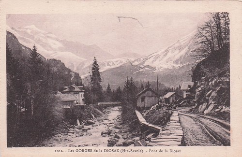 Les houches gorges - les,
