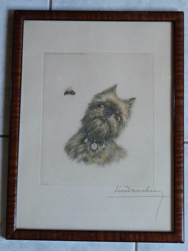 Rare lithographie léon - rare,