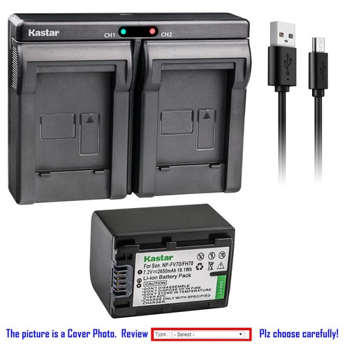Kastar battery dual charger - kastar,