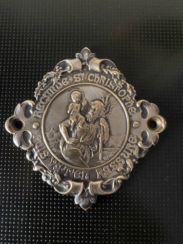 Ancienne plaque saint - plaque,