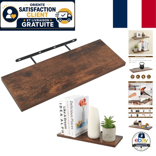 étagère murale bois - Étagère,