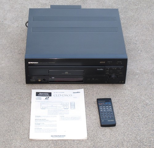 Vtg pioneer cld d503 - cld-d503, laserdisc