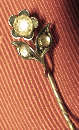 Epingle cravate argent - de,