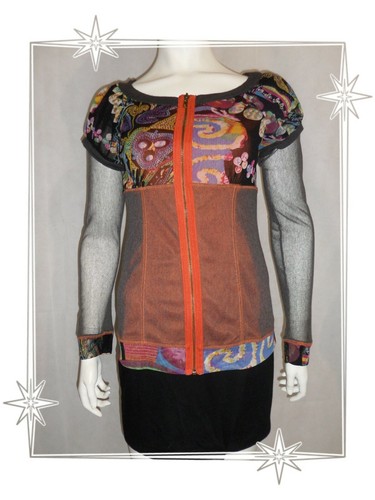 Gilet zippé fantaisie - ¶,