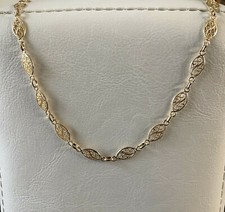 Collier Filigrane or 18