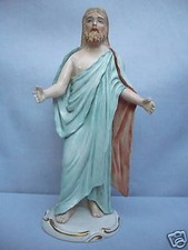 Belle Vieux Figurine En Porcelaine __ Saint __ Sitzendorf ___ !