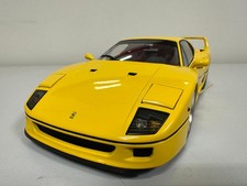 Kyosho ferrari f40 1987 - kyosho, jaune