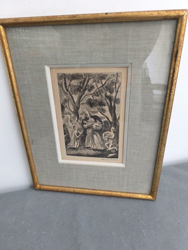 Tableau gravure 1930 signé - gravure,
