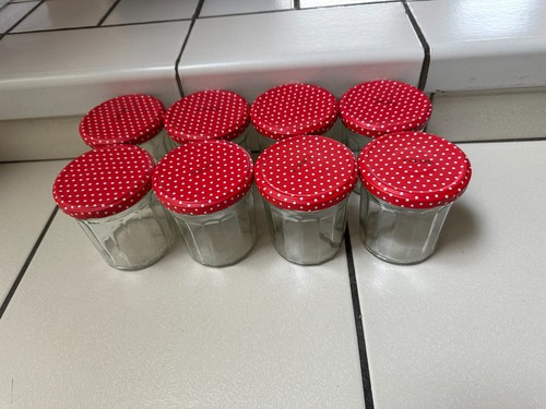 Lot pots confiture style - 8,