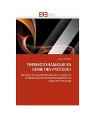 THERMODYNAMIQUE EN GENIE DES