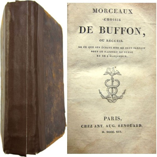 Morceaux choisis buffon - morceaux,