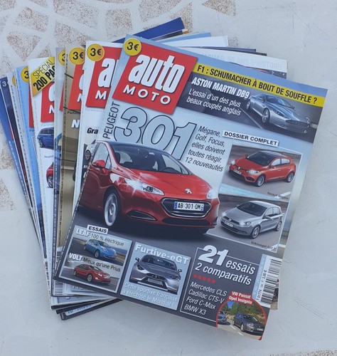 Lot revues auto moto année - lot,