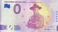 BILLET 0 EURO ESCUTISMO EM PORTUGAL BADEN  POWEL  2022-1  NUMERO DIVERS