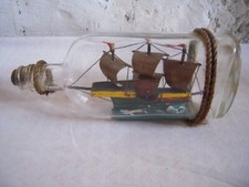 ANCIEN DIORAMA BATEAU 3 MATS