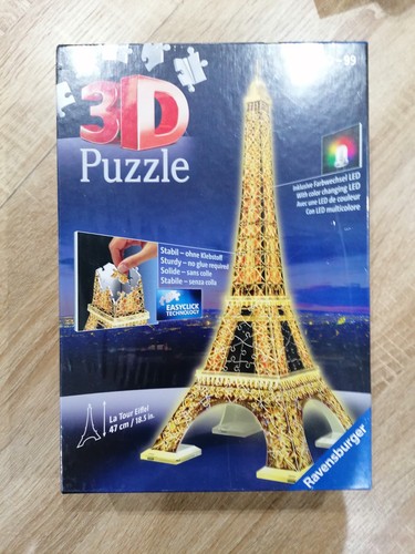 Puzzle tour eiffel tower - 3d,