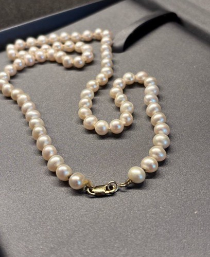 Collier perles culture - collier,
